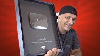 YouTube Silver Play Button - THANK YOU! - Gamester