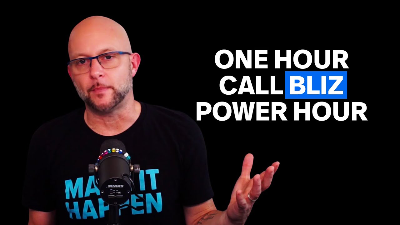Sales Training: How To Do a One Hour Call Bliz Power Hour