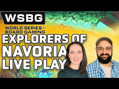 Explorers of Navoria Live Play with Zee and Camilla - World Series of Board Gaming 2025