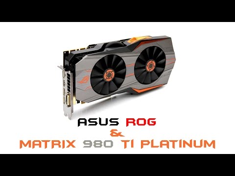 ASUS ROG action with MATRIX GTX 980 TI Platinum [SK/CZ]