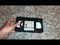 Disney S Sing Along Songs Fun With Music 1991 Sticker Label VHS Review 3rd Copy