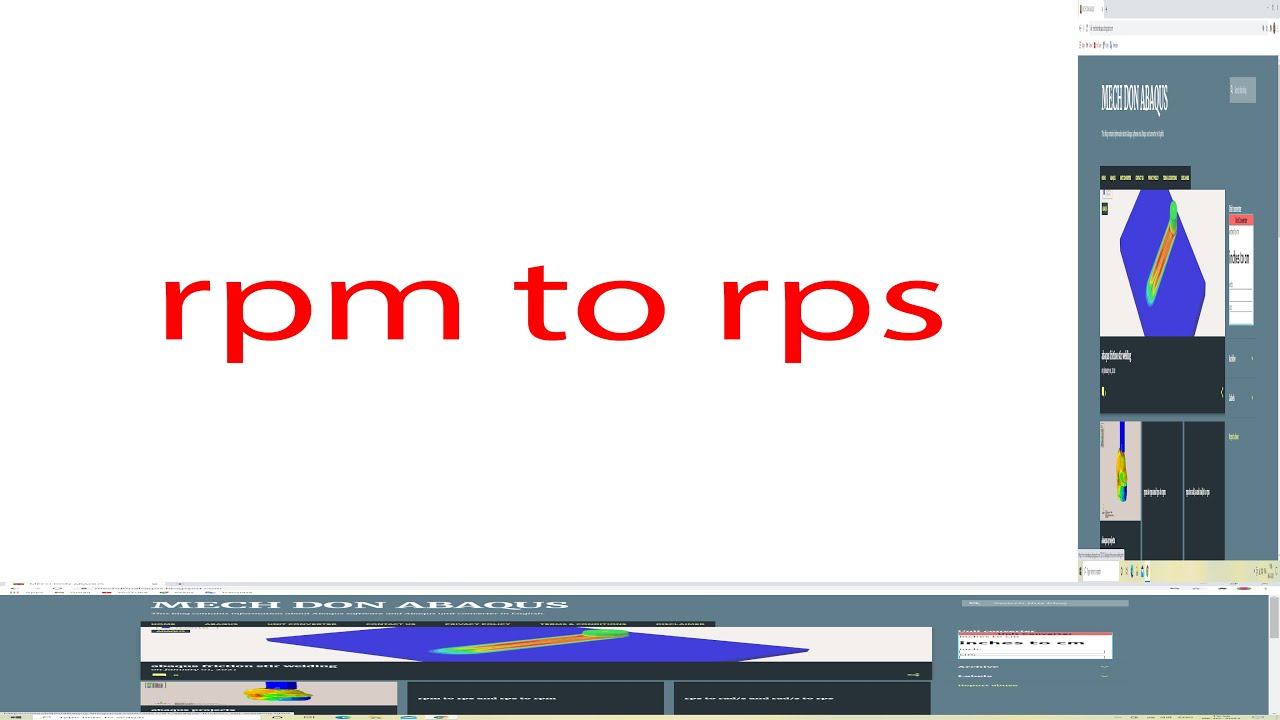 rpm to rps | rps to rpm | mechdonabaqus.blogspot.com | unit converter