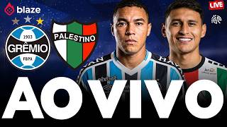 🔴 GRÊMIO X PALESTINO | AO VIVO AGORA | SUL-AMERICANA | JOGO AO VIVO COM IMAGENS DA ARENA DO GRÊMIO