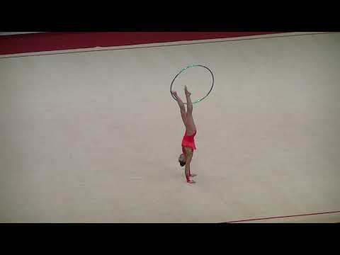 Ivanova Julija (LTU)  hoop  Qual Grand Prix Moscow 2018
