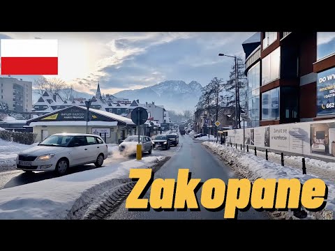Driving in Poland from Zakopane to Kasina Wielka