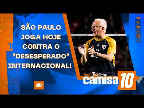 EM CRISE, SÃO PAULO ENFRENTA O INTER HOJE; SANTOS PEGA REMO; VERDÃO, TIMÃO E FLA AMANHÃ! | CAMISA 10