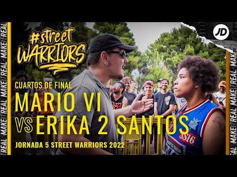 MARIO VI VS ERIKA 2 SANTOS I Cuartos I Street Warriors 2022 | Jornada 5