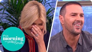 Holly and Phillip Left Creasing at Paddy McGuinness Massaging a Tikka Masala Breast! | This Morning