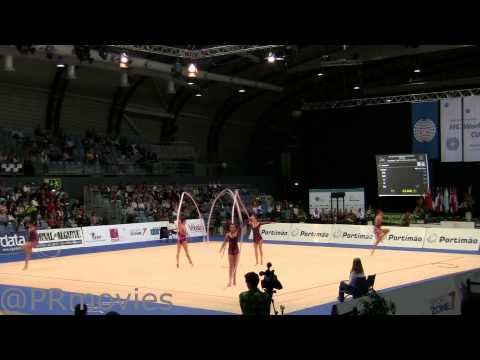 Bulgária (Bulgaria) - 3 Fitas e 2 Arcos (3 Ribbons and 2 Hoops) - Portimão World Cup 2011