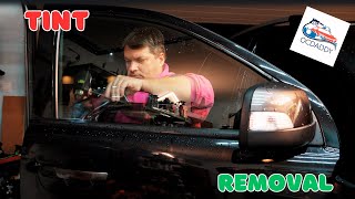 Window tint removal