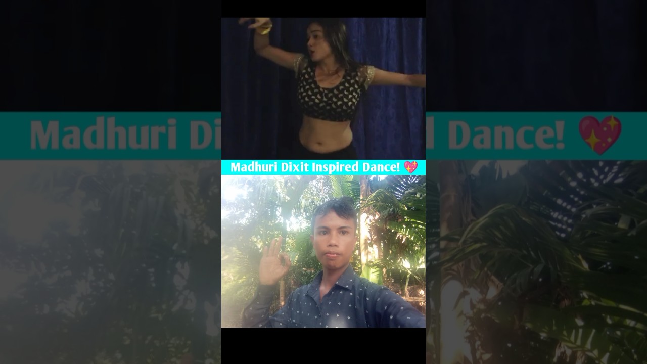 Dancing to My Favorite Madhuri Dixit Song 💃 | No Match for Her Grace! #DanceForMe #shorts