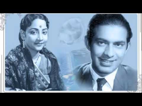 Geeta dutt & Talat Mahmood film BAHU music Hement Kumar. 1955.Thandi hawa o mein bheegi fizaon mein