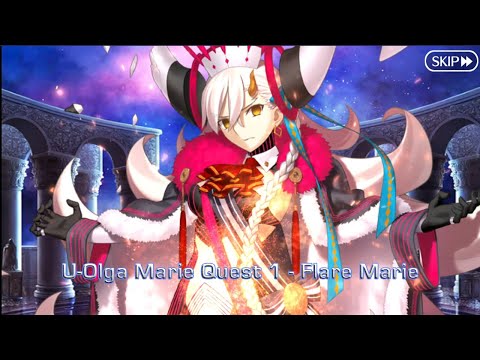Fate GO NA - U-Olga Marie Quest 1 - Flare Marie