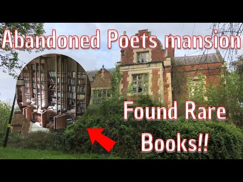 We Explore A Poets Mansion & Found Some Incredible Things!!