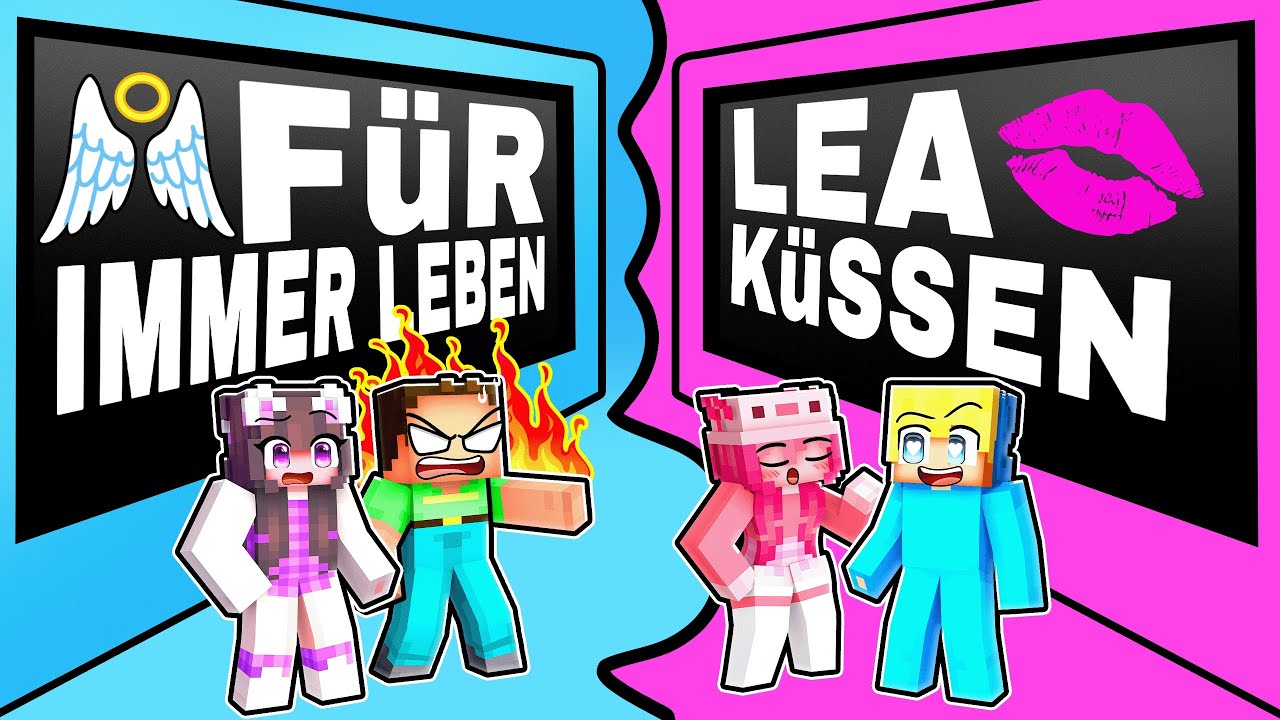 KÜSSE Lea oder LEBE FÜR IMMER in Minecraft!