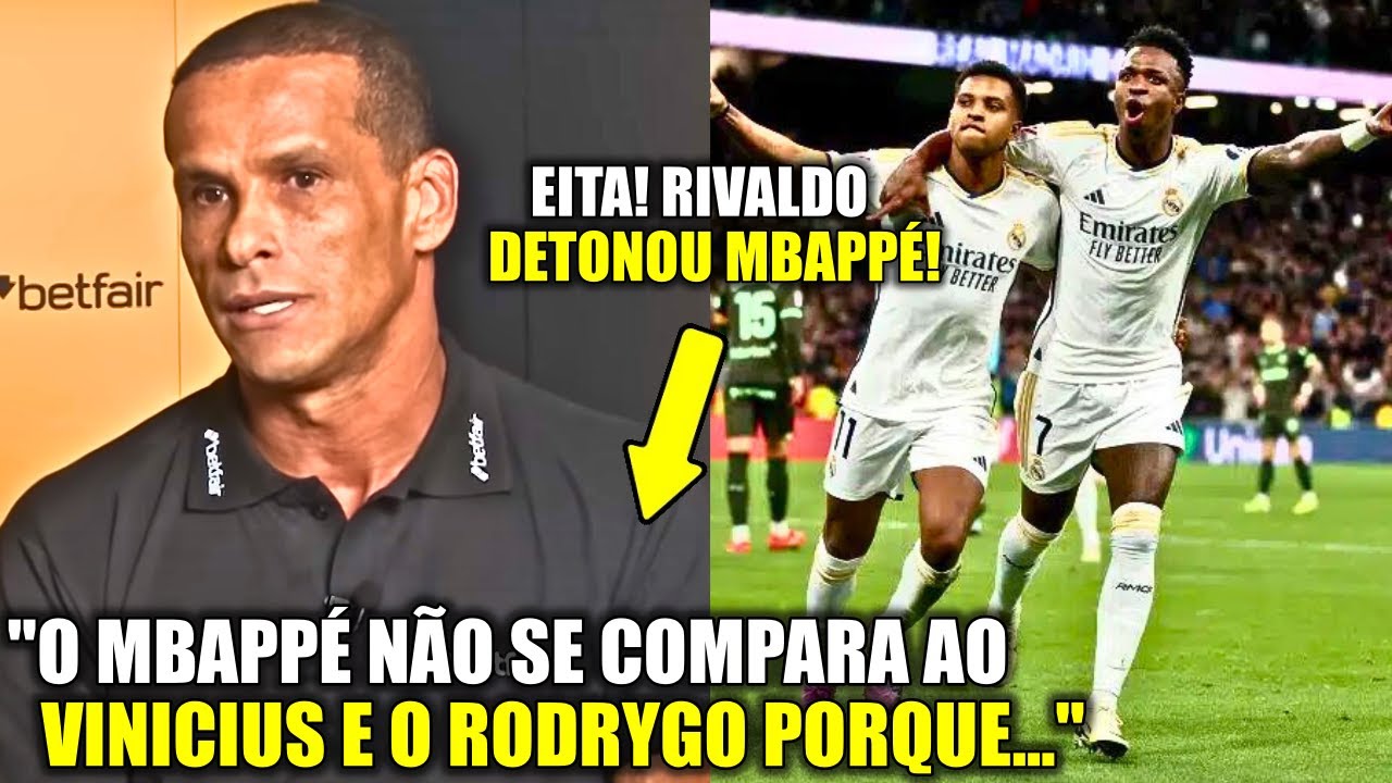 🚨 EITA! Olha o que o RIVALDO FALOU SOBRE VINICIUS JR E O RODRYGO HOJE!