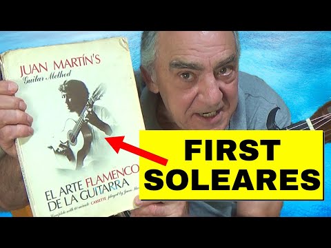 First Soleares from "El Arte Flamenco De La Guitarra" method