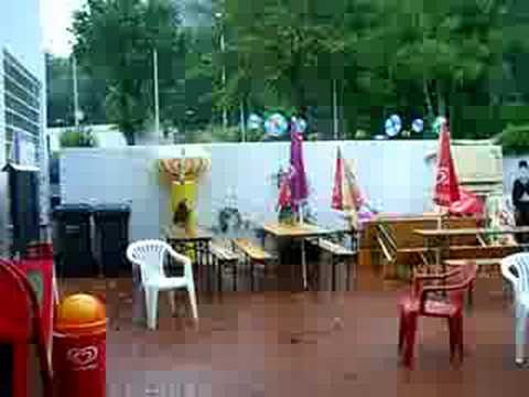 Waldbad Bad Säckingen nach dem Sturm 11.07.08