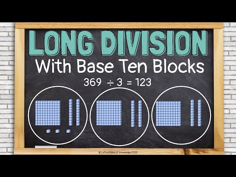 Divide Using Base Ten Blocks