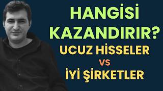 Borsada İyi Yönetilen Şirketler ve Ucuz Şirketler Karşılaştırması