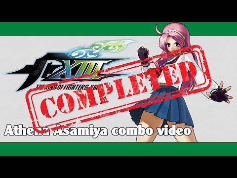 KoF XIII: Athena Asamiya combo video (FINAL VERSION)