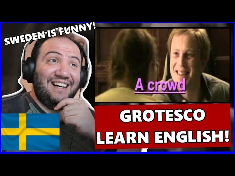 English Teacher Reacts To Grotesco - Learn English! 🇸🇪 Sweden Reaction