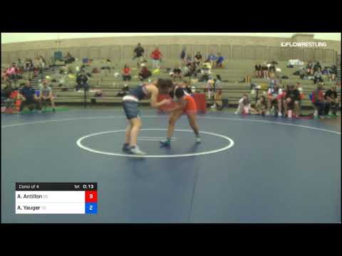 62 Kg Consi Of 4 Alina Antillon Team Colorado Vs Aubrey Yauger Team Texas