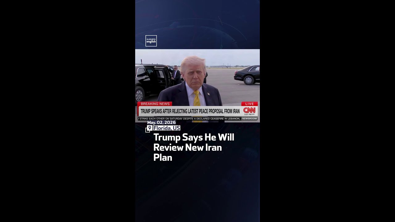 Video | Trump Says He Will Review New Iran Plan