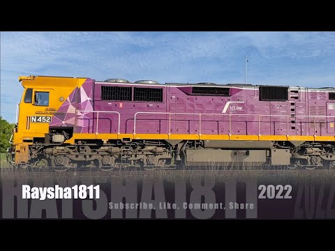V/Line N452 (Rural City of Wodonga) at Corio - Australian Trains by Raysha181