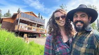 We Bought an Off Grid Cabin in Alaska - FIRST LOOK!