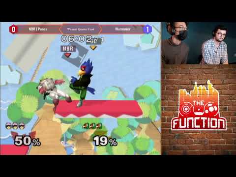 The Function: NBR | Panos (Captain Falcon) vs Warmmer (Falco) - Winners Quarter-Final SSBM