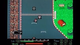 Champion Driver playing (badly) on the Amiga