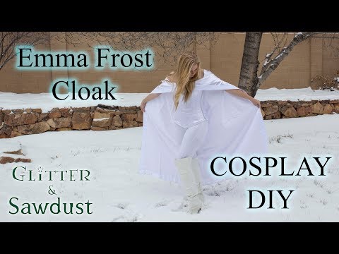 Cloak/Cape Tutorial | Emma Frost Cosplay (Part 1)
