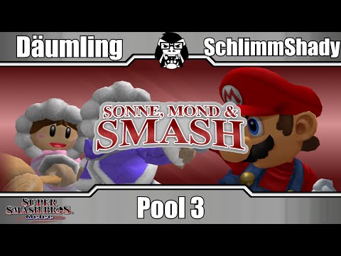 SMS - Däumling (IC) Vs. SchlimmShady (Mario) - Pools