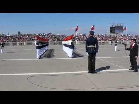 Escuela Militar 2016, Inicio a la Gran Parada Militar 2016 en Parque O'Higgins