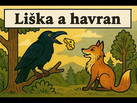 Liška a havran – Nadčasová bajka o marnivosti