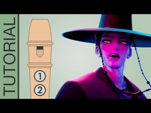 Your Idol (KPop Demon Hunters) - Recorder Flute Tutorial