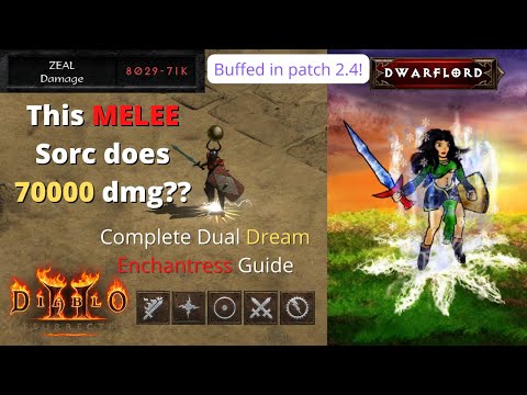 Highest Damage on a Sorc - The Zeal Sorceress Guide - Diablo 2 Resurrected (D2R)