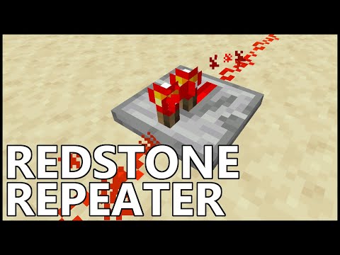 RajCraft - How To Use The REDSTONE REPEATER In Minecraft