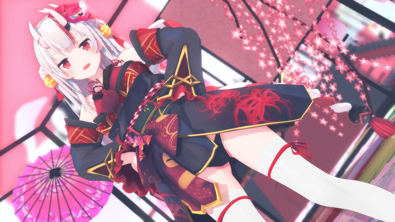 【ホロライブMMD】『ダーリンダンス/Darling Dance』by 百鬼あやめ(通常衣装)【4K】