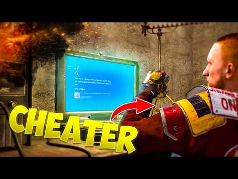 I Gave A Cheater Blue Screen of Death (BSOD)