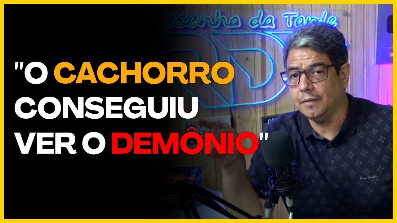 "ELE COMEÇOU A LATIR QUANDO VIU O DEMÔNIO" - José Mauricio