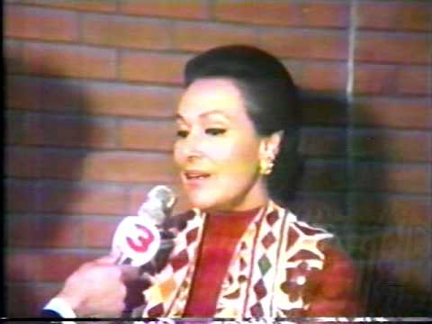 Gilberto Marcos en entrevista para FORO con Dolores del Rio (Q.E.P.D.)