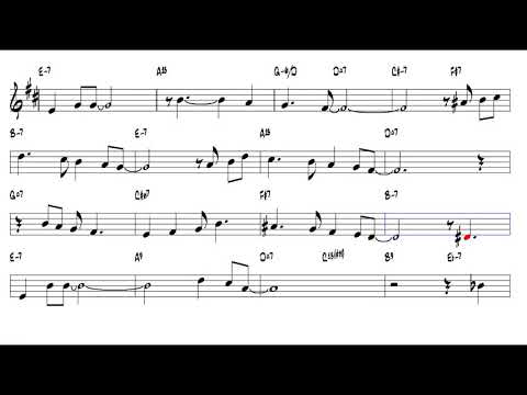 Fly Me To The Moon - Bart Howard  1954 -Tenor Sax Sheet Music