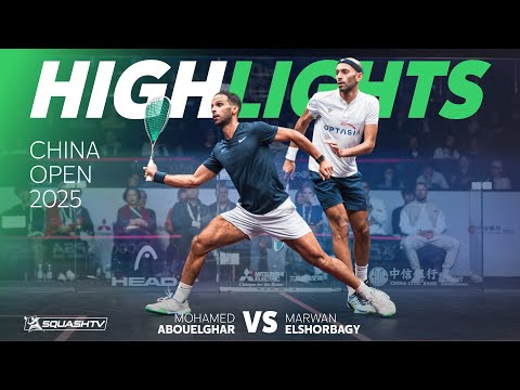 🇪🇬 Abouelghar v Ma. ElShorbagy 🏴󠁧󠁢󠁥󠁮󠁧󠁿 | China Open 2025 | SEMI-FINAL HIGHLIGHTS