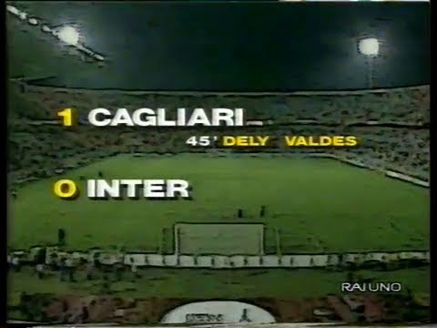 1993-94 (4a - 12-09-1993) Cagliari-INTER 1-0 [DelyValdes] Servizio 90°Minuto Rai1