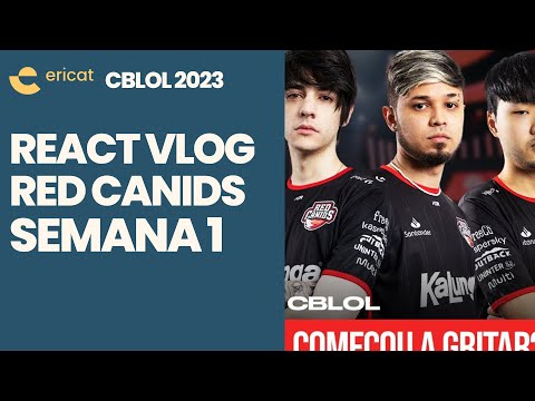 ERICAT REAGE "AVENGER, FROM MARINGÁ!" VLOG RED CANIDS CBLOL 2023