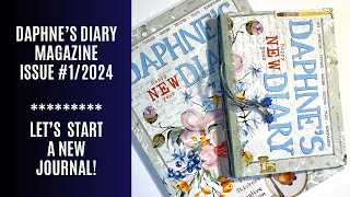 💙 Daphne’s Diary Magazine Issue #1/2024 - Let’s Start An Easy No Sew G
