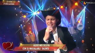 Alexis Cristóbal cantando en C0r4zon Grup3r0 😍👏🎶