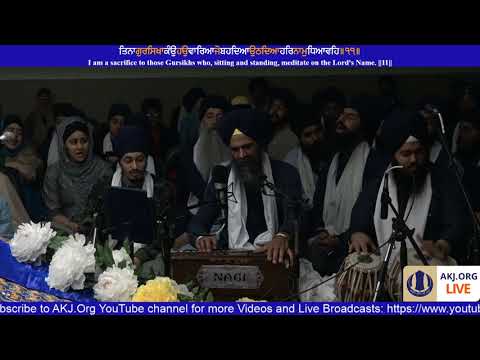 008 Toronto March 2018 - Holla Mohalla Raensabyee Keertan - Bhai Jaswant Singh Jee Toronto